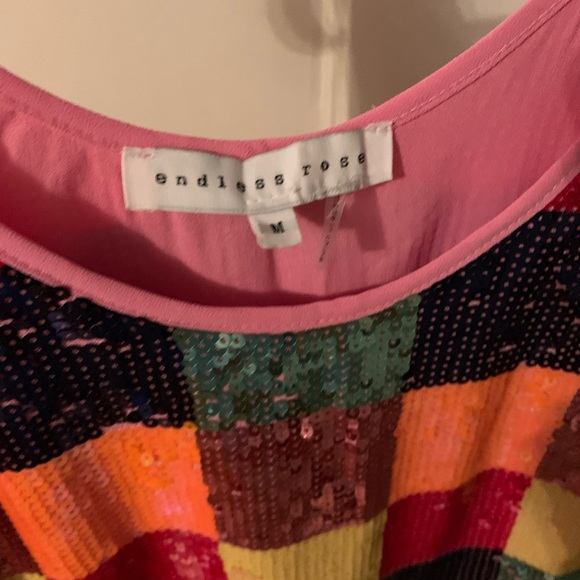 Like New | Endless Rose Check Sequin Minidress | Still @ Nordstrom as of Nov ‘22 - Picture 6 of 8